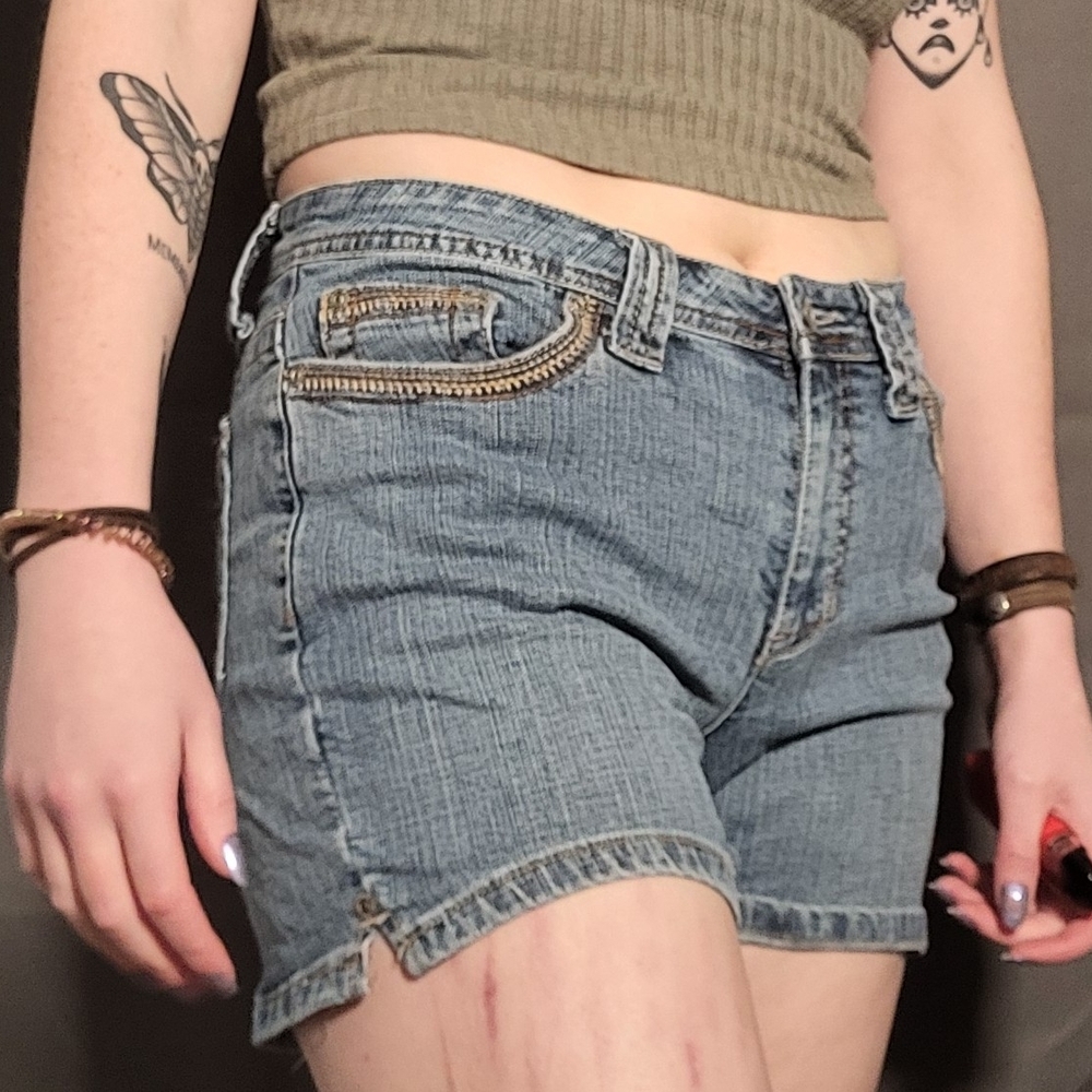 Faded Glory Light Blue Jean Shorts